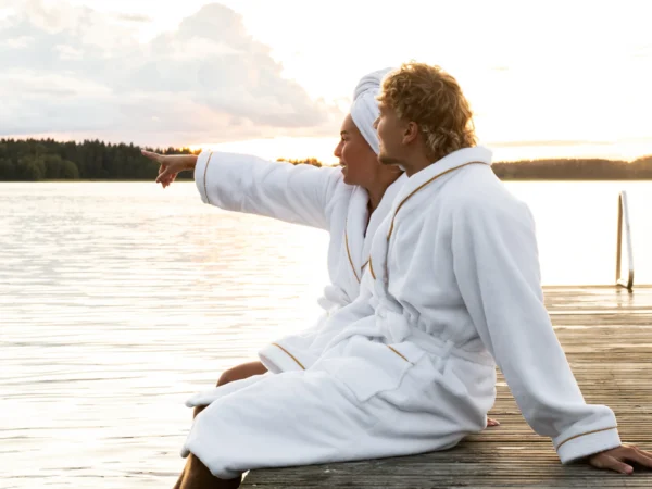Terry cloth, bathrobes